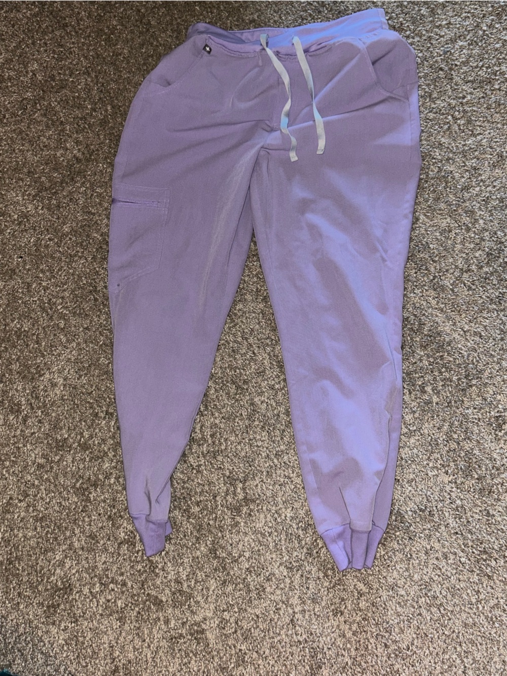Lavender FIGS joggers small